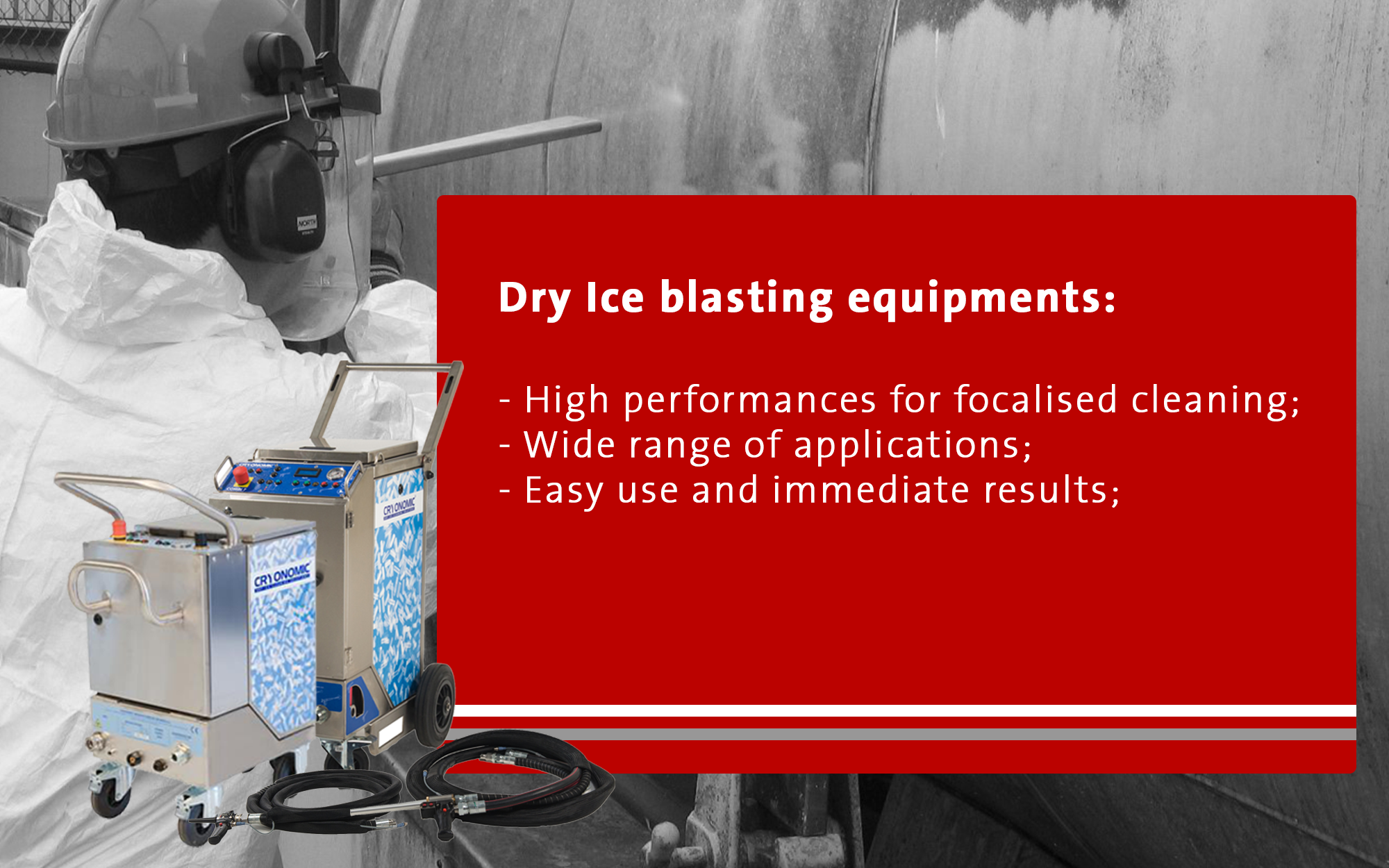 Dry ice blasting machine  Dry Ice cleaning equipment - Dry ice cleaning  equipment